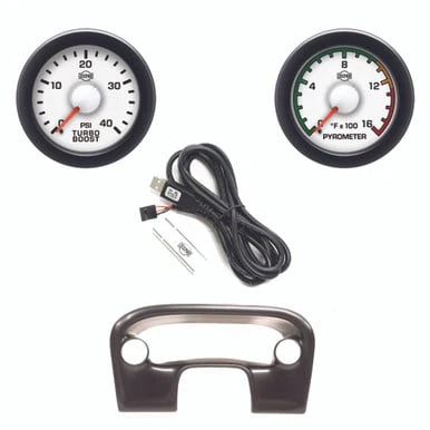 Isspro EV2 Column Kit With Pyrometer and Turbo Boost Gauges 99-04 Ford 7.3/6.0L Powerstroke - Image 2