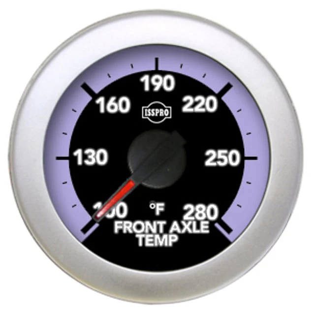 Isspro EV2 Electronic Front Axle Temperature Gauge And Sensor 100-280°F R42000-Style - Image 2