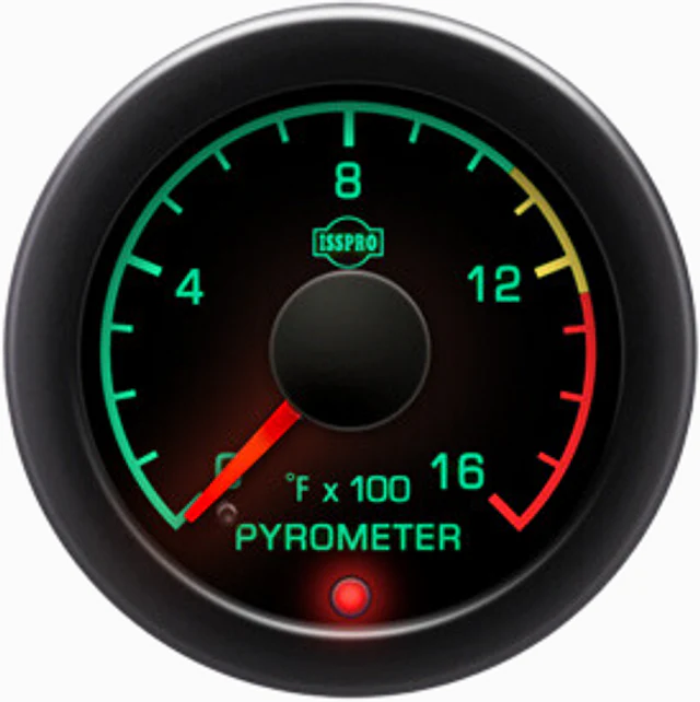 Isspro EV2 Electronic Pyrometer Gauge And Thermocouple R17000-Style - Image 2