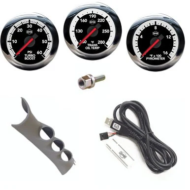 Isspro EV2 Pillar Kit With 3-Gauges 10-24 Ram 6.7L Cummins - Image 2