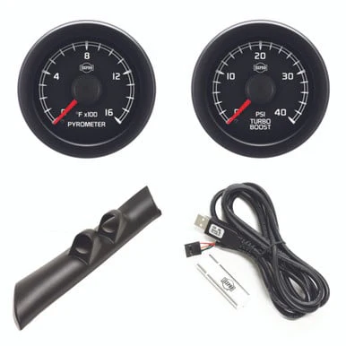 Isspro EV2 Pillar Kit With Pyrometer and Boost 07.5-14 GM 6.6L Duramax - Image 3