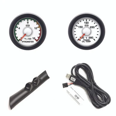 Isspro EV2 Pillar Kit With Pyrometer and Transmission Temp 94-97 Dodge/Ram 5.9L Cummins - Image 5
