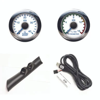 Isspro EV2 Pillar Kit With Pyrometer and Turbo Boost 98-02 Dodge/Ram 5.9L Cummins - Image 2