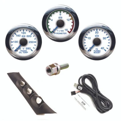 Isspro EV2 Pillar Kit With Pyrometer, Boost, and Transmission Temp 94-97 Dodge/Ram 5.9L Cummins - Image 4