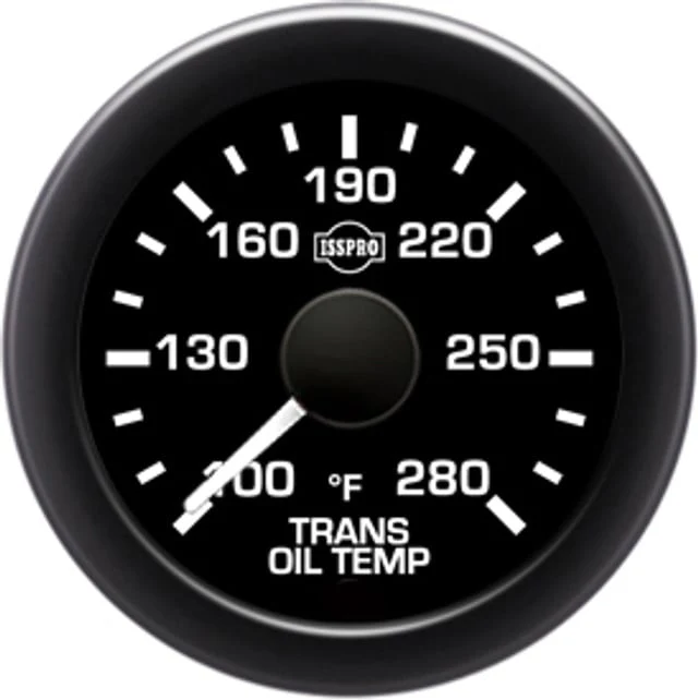 Isspro EV3 Electronic Transmission Oil Temperature Gauge And Sensor 100-280°F