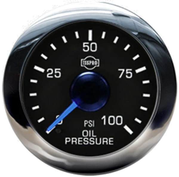 Isspro EV2 Electronic Oil Pressure Gauge And Sensor 0-100psi R34000-Style - Image 2