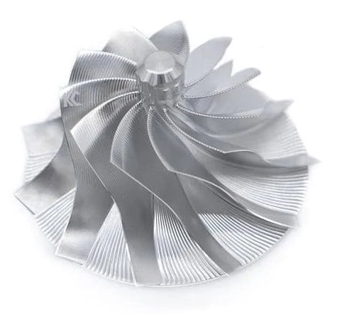KC Turbos Gen 2 Drop In Billet Compressor Wheel 15-19 Ford 6.7L Powerstroke - Image 2