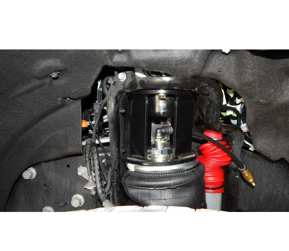 Kelderman 2-Stage Stock Height Front Air Suspension Kit 17-22 Ford 6.7L F-450 4WD Pickup - Image 3
