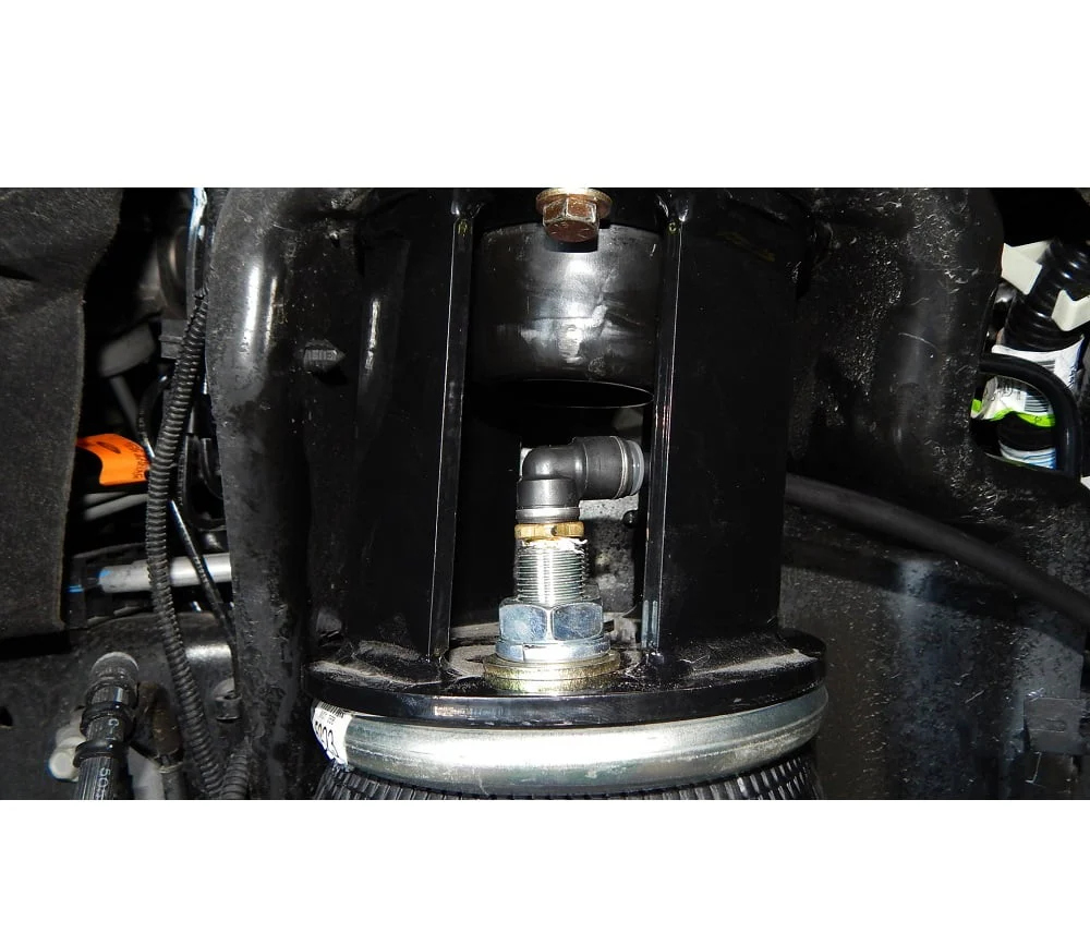 Kelderman 2-Stage Stock Height Front Air Suspension Kit 17-22 Ford 6.7L F-450 4WD Pickup - Image 4