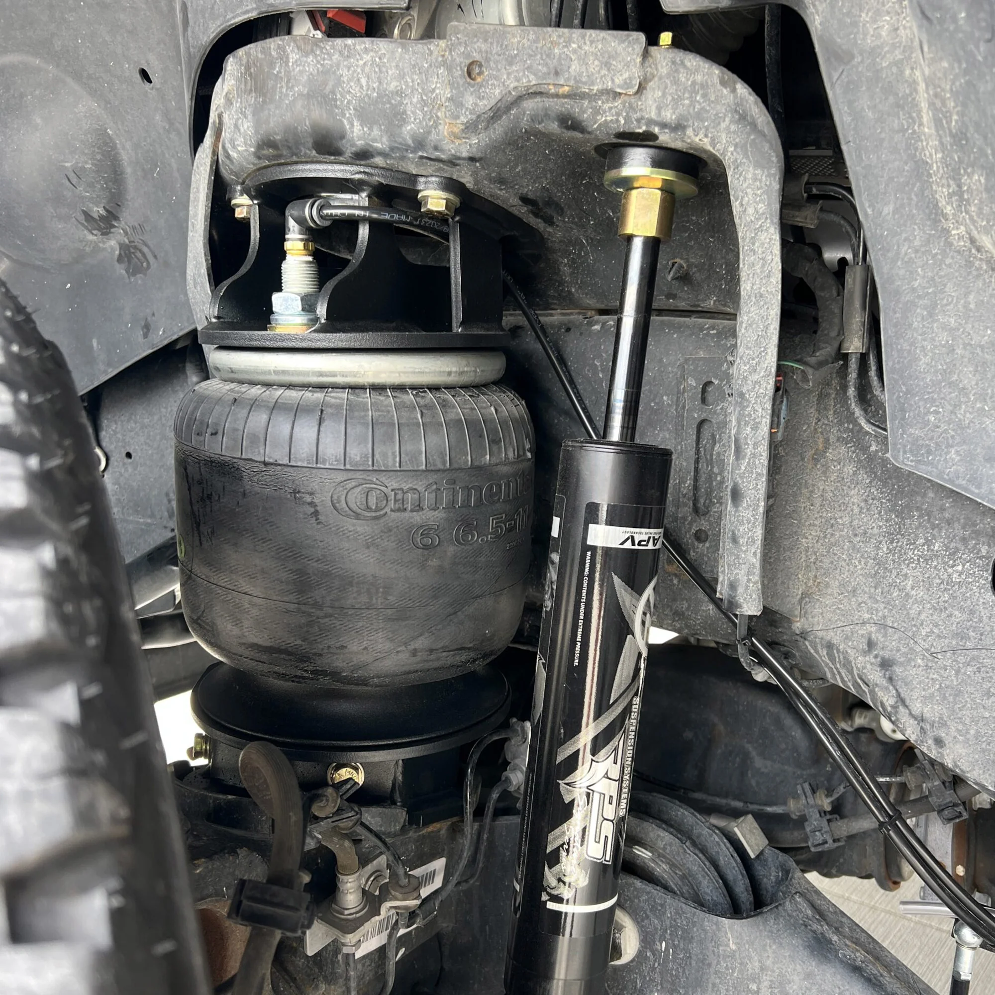 Kelderman 2-Stage Stock Height Front Air Suspension Kit 19-22 Ram 2500/3500 4WD - Image 2