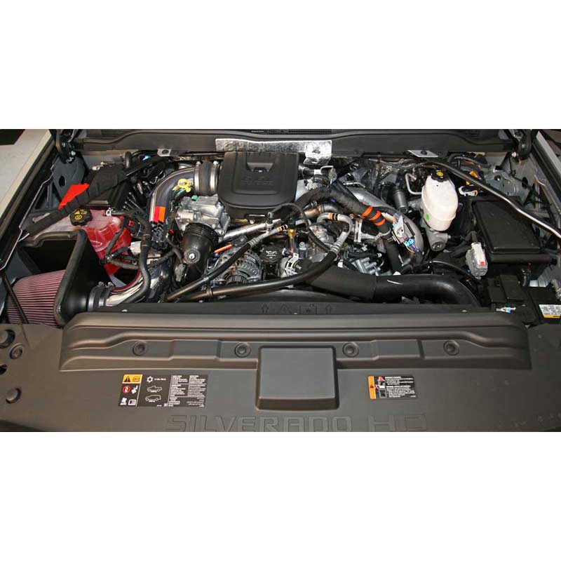 K&N Performance Cold Air Intake 15-16 GM 6.6L Duramax LML - Image 4
