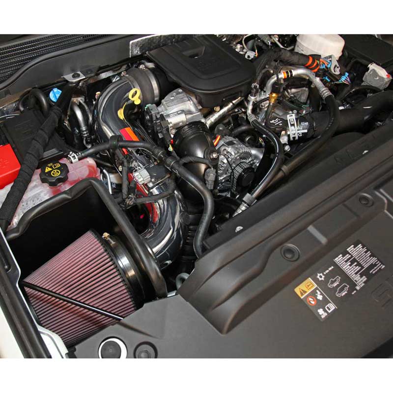 K&N Performance Cold Air Intake 15-16 GM 6.6L Duramax LML - Image 5