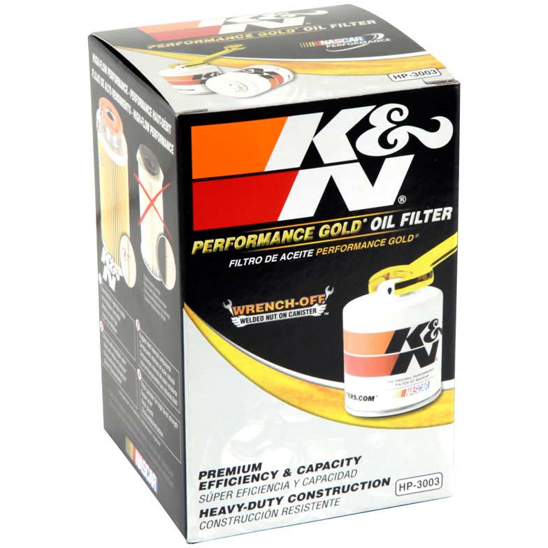 K&N Performance Gold Oil Filter 01-19 GM 6.6L Duramax - Image 2
