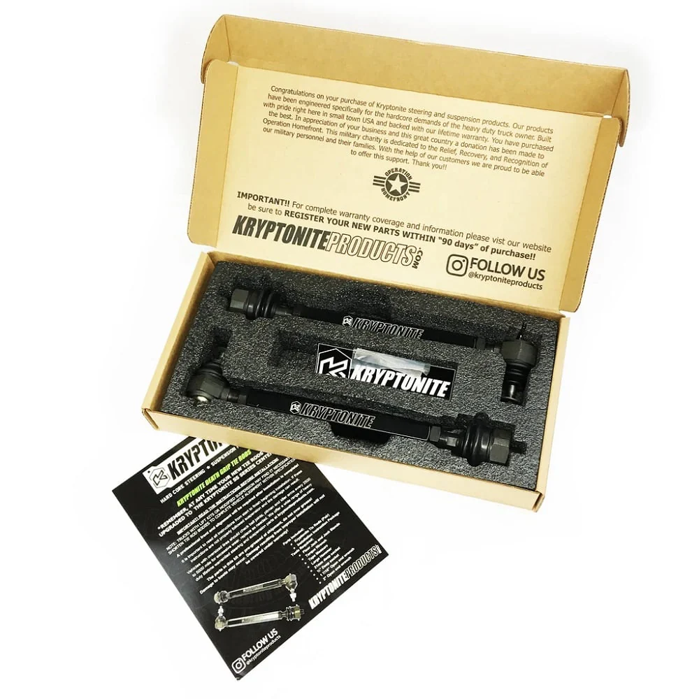 Kryptonite Death Grip Tie Rods 11-25 GM 2500HD / 3500 - Image 2