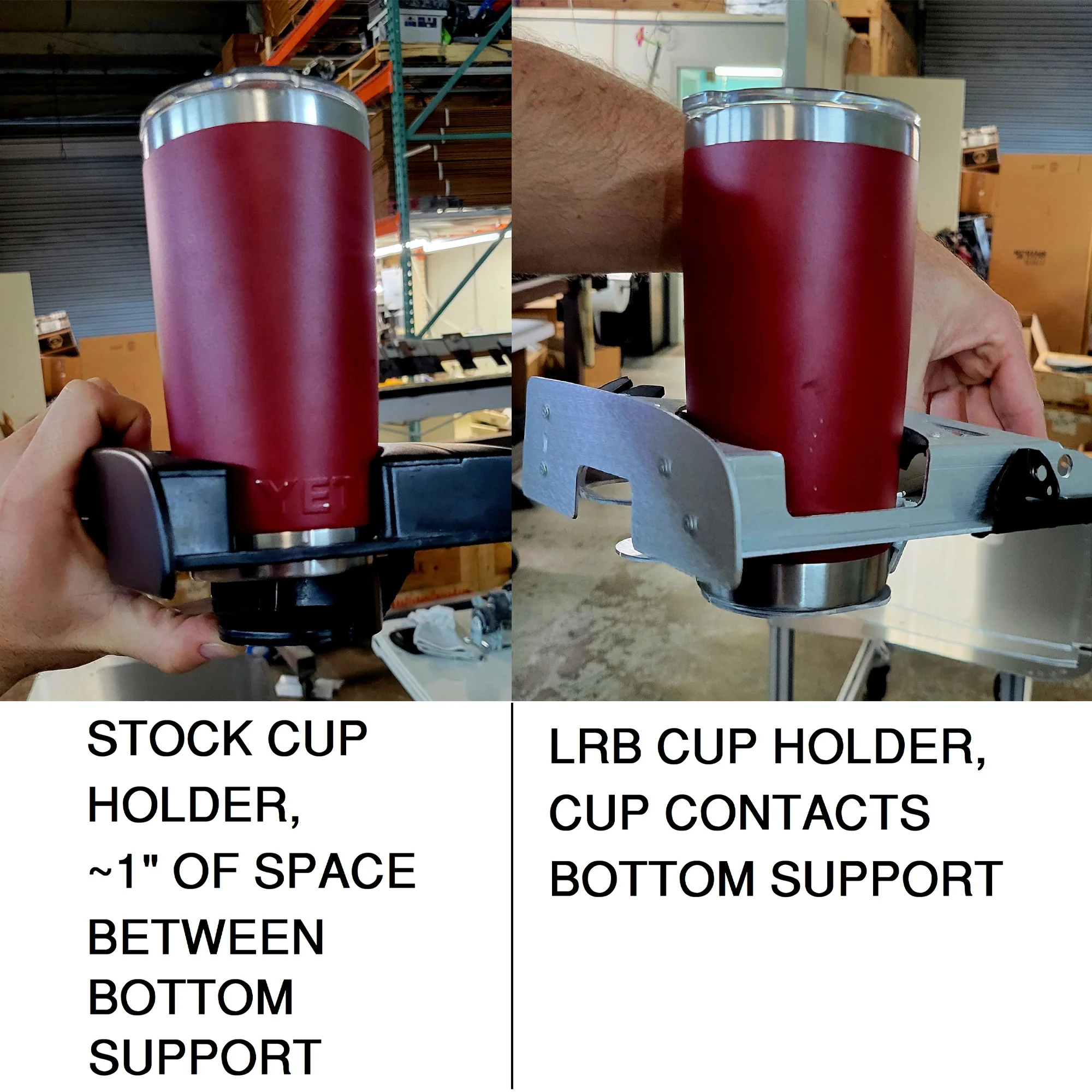 LRB Aluminum Cup Holder 94-97 Dodge Ram 5.9L Cummins - Image 3