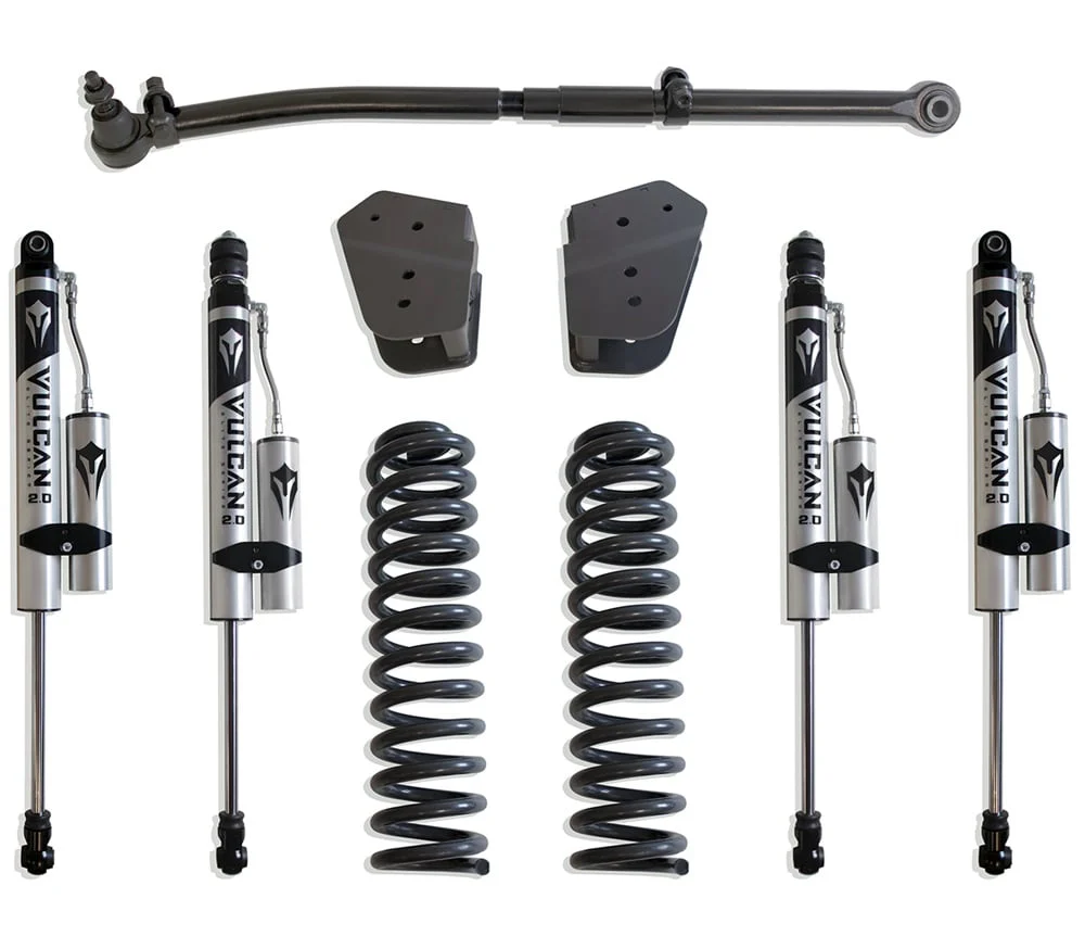 MaxTrac 2.5" Coil Spring | 4-Link | Shock Leveling Kit 17-22 Ford 6.7L Powerstroke F250/F350 4WD - Image 5