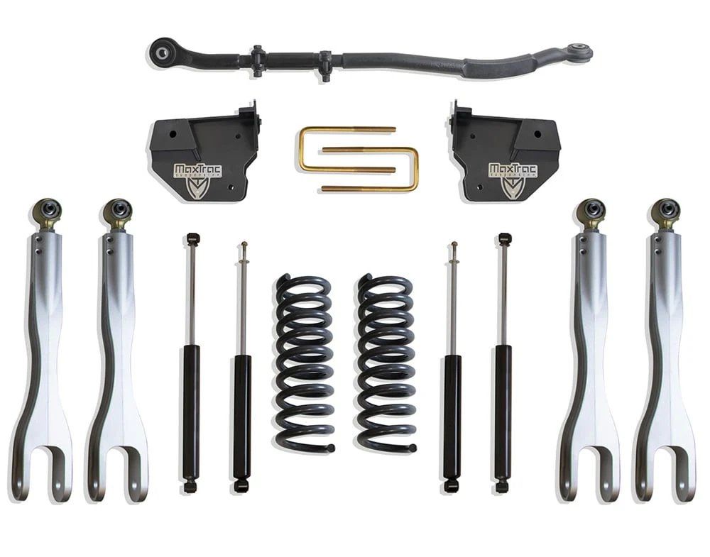 MaxTrac 2.5" Coil Spring | 4-Link | Shock Leveling Kit 14-24 Ram 6.7L Cummins 2500/3500 4WD - Image 12
