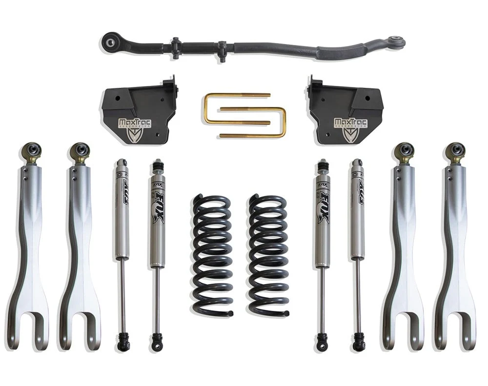 MaxTrac 2.5" Coil Spring | 4-Link | Shock Leveling Kit 14-24 Ram 6.7L Cummins 2500/3500 4WD - Image 17