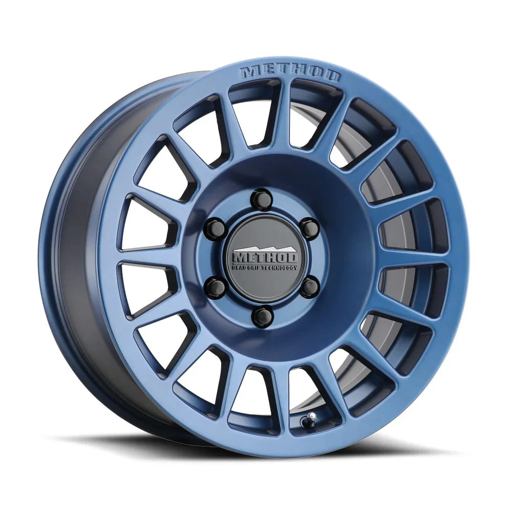 Method Race Wheels 707 |  17" 18" Bead Grip Wheel | Bahia Blue Matte Black - Image 2