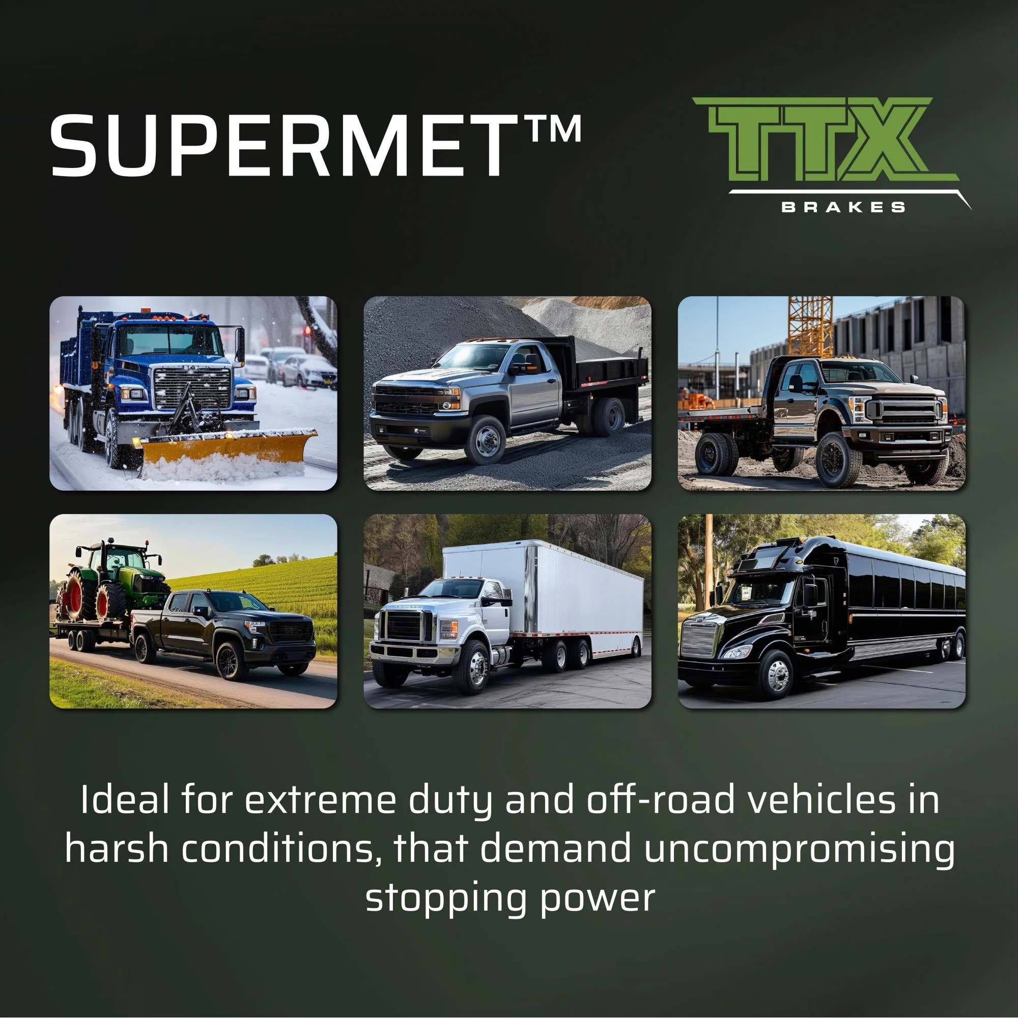 Mevotech TTX SuperMet Brake Pads Rear 19-20 Dodge Ram 2500/3500 DRW - Image 5
