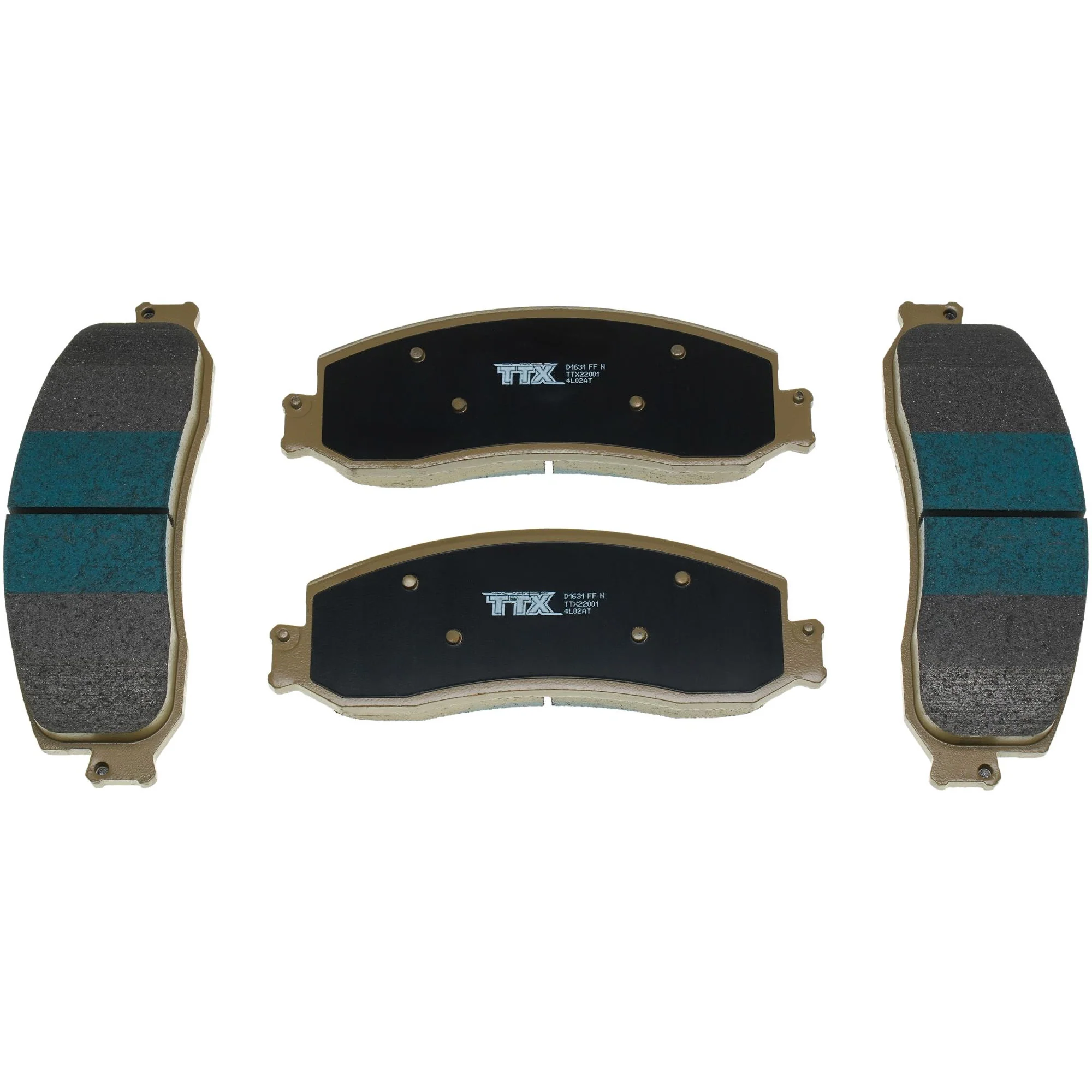 Mevotech TTX Premium Met Brake Pads 08-12 Ford SuperDuty F-250 | 08-11 F-350 - Image 3