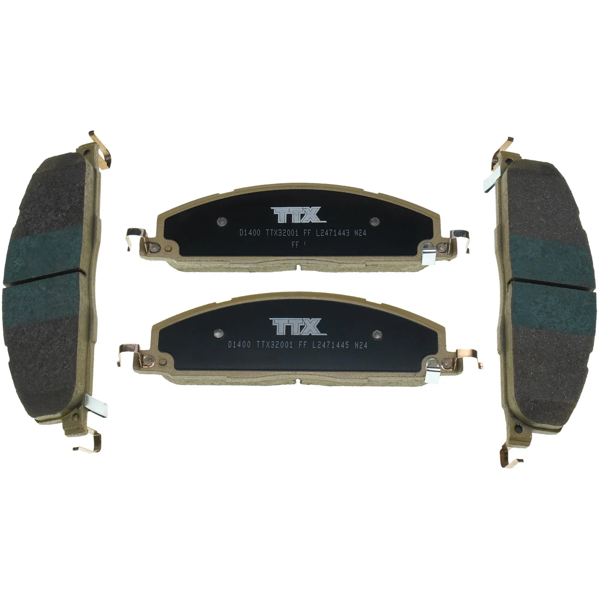 Mevotech TTX Premium Met Brake Pads 09-18 Dodge Ram 2500/3500 - Image 4