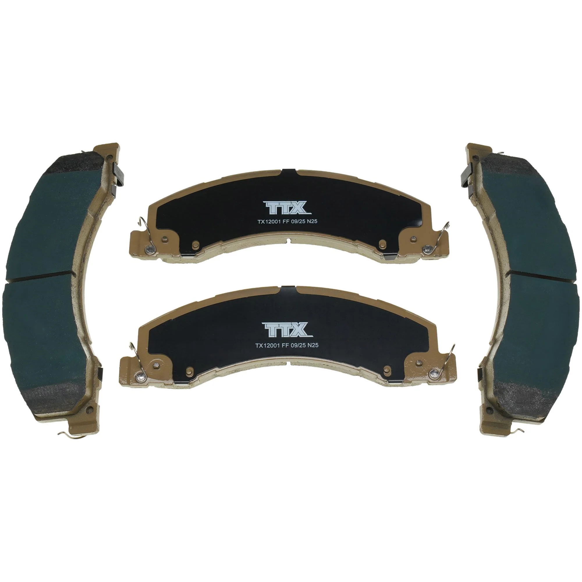 Mevotech TTX SuperMet Front/Rear Brake Pads 19-24 Dodge Ram 4500/5500 - Image 2
