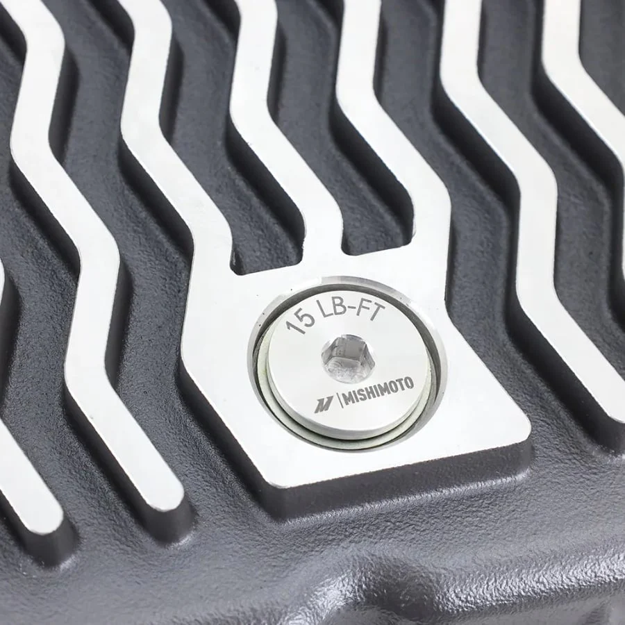 Mishimoto Deep Aluminum Transmission Pan 89-10 Ford 7.3L/6.0L/6.4L Powerstroke E4OD/4R100/5R110 - Image 9