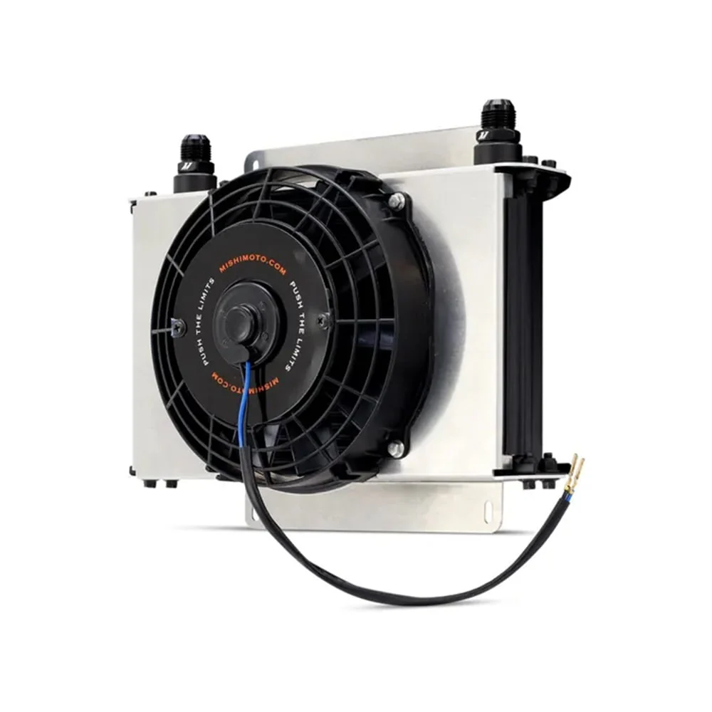Mishimoto Heavy Duty Universal Oil Cooler With 8" Electric Fan - Image 2