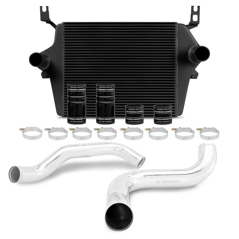 Mishimoto Black Intercooler Kit 99-03 Ford 7.3L Powerstroke - Image 2