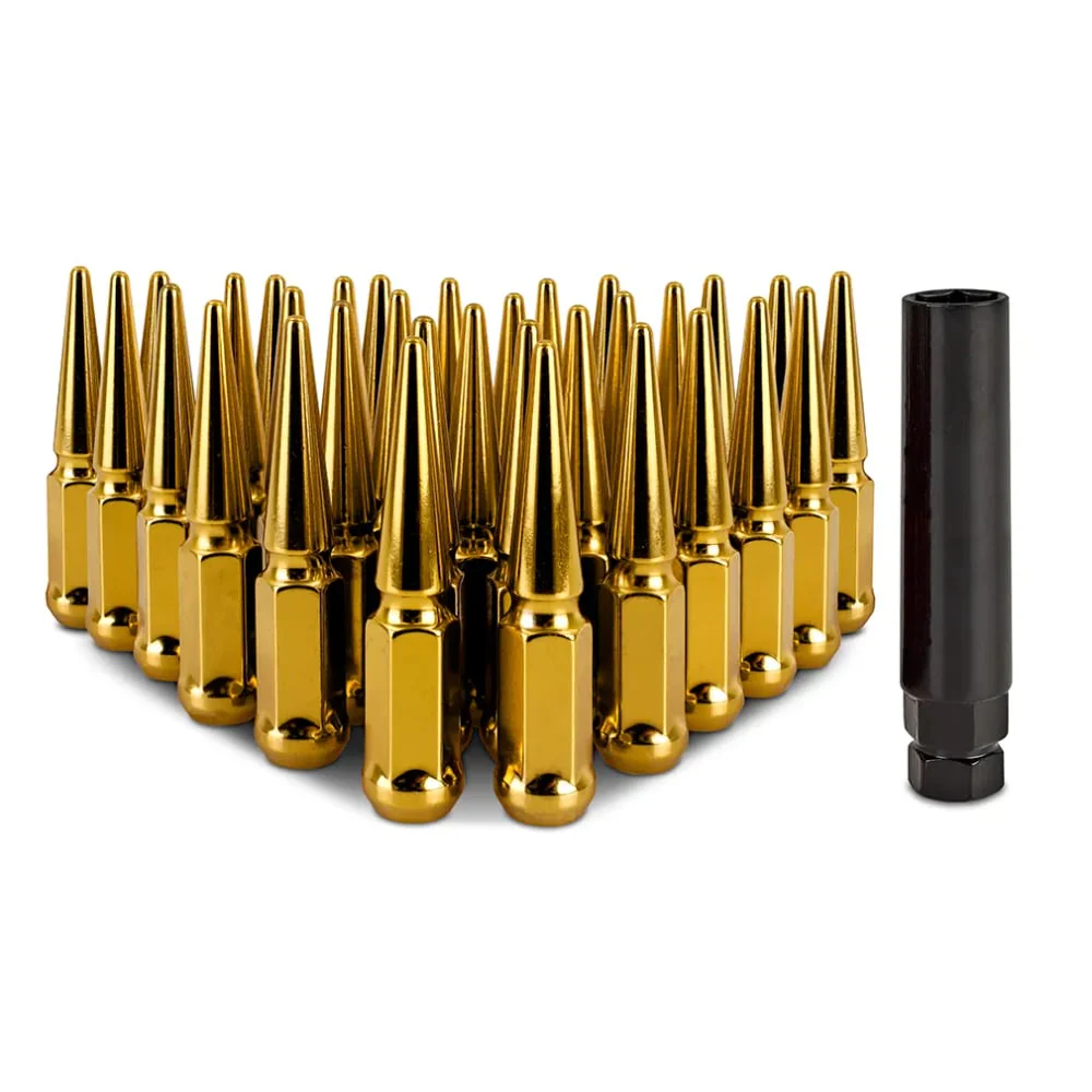 Mishimoto Steel M14 x 1.5 Spiked Lug Nuts | 32 Piece Kit - Image 5