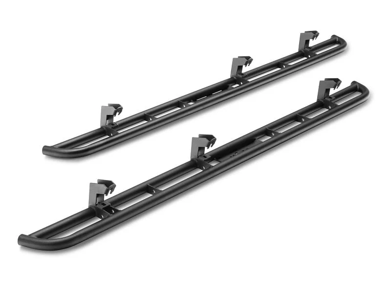N-FAB Cab Length Textured Black RKR Rails 17-23 Ford F-250 / F-350 Crew Cab