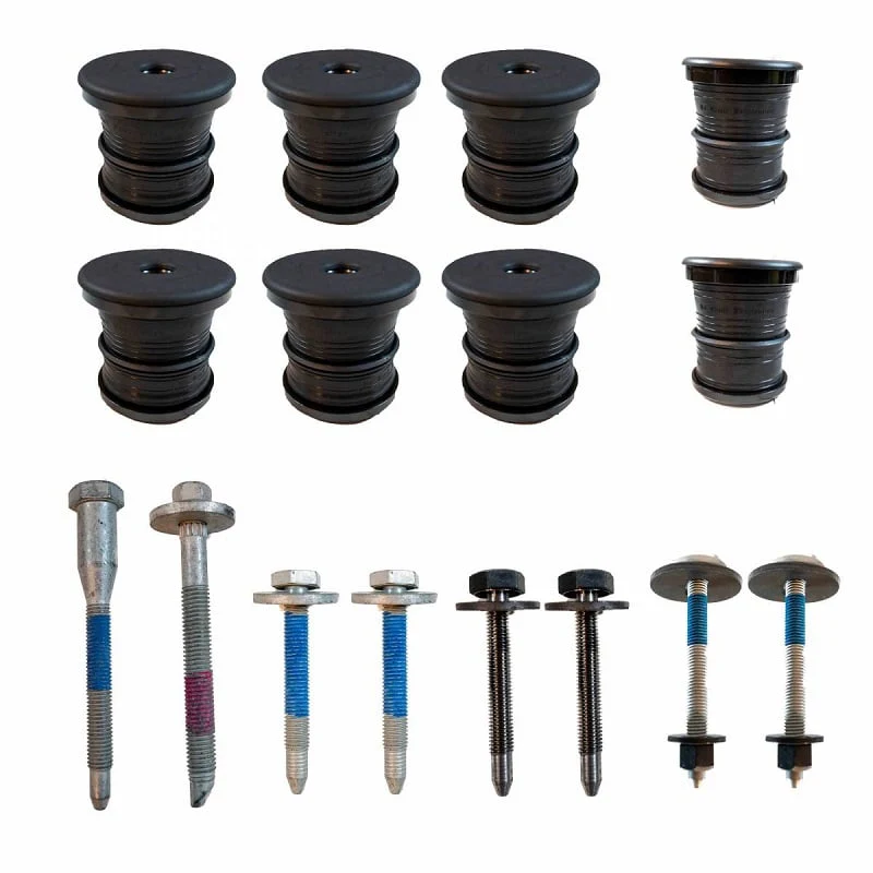 No Limit Fabrication Silicone Body Mount Kit 03-07 Ford Superduty - Image 2