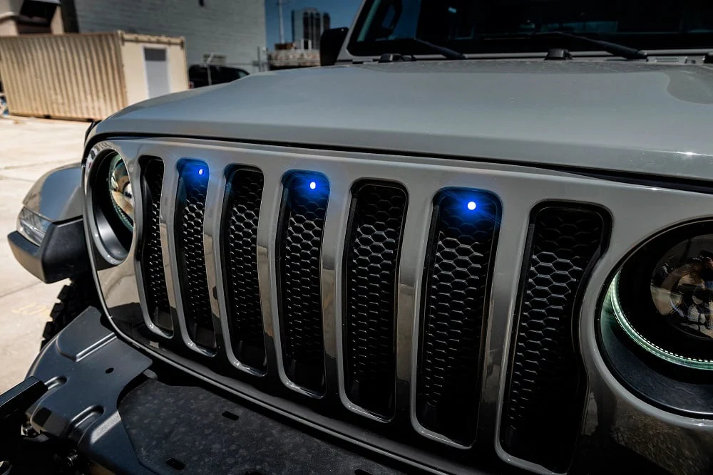 Oracle Lighting Pre-Runner Style LED Grill Light Kit 20-23 Jeep Wrangler JL - Image 2