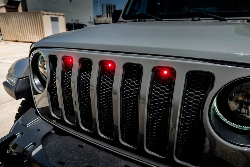 Oracle Lighting Pre-Runner Style LED Grill Light Kit 20-23 Jeep Wrangler JL - Image 3