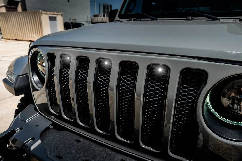 Oracle Lighting Pre-Runner Style LED Grill Light Kit 20-23 Jeep Wrangler JL - Image 5