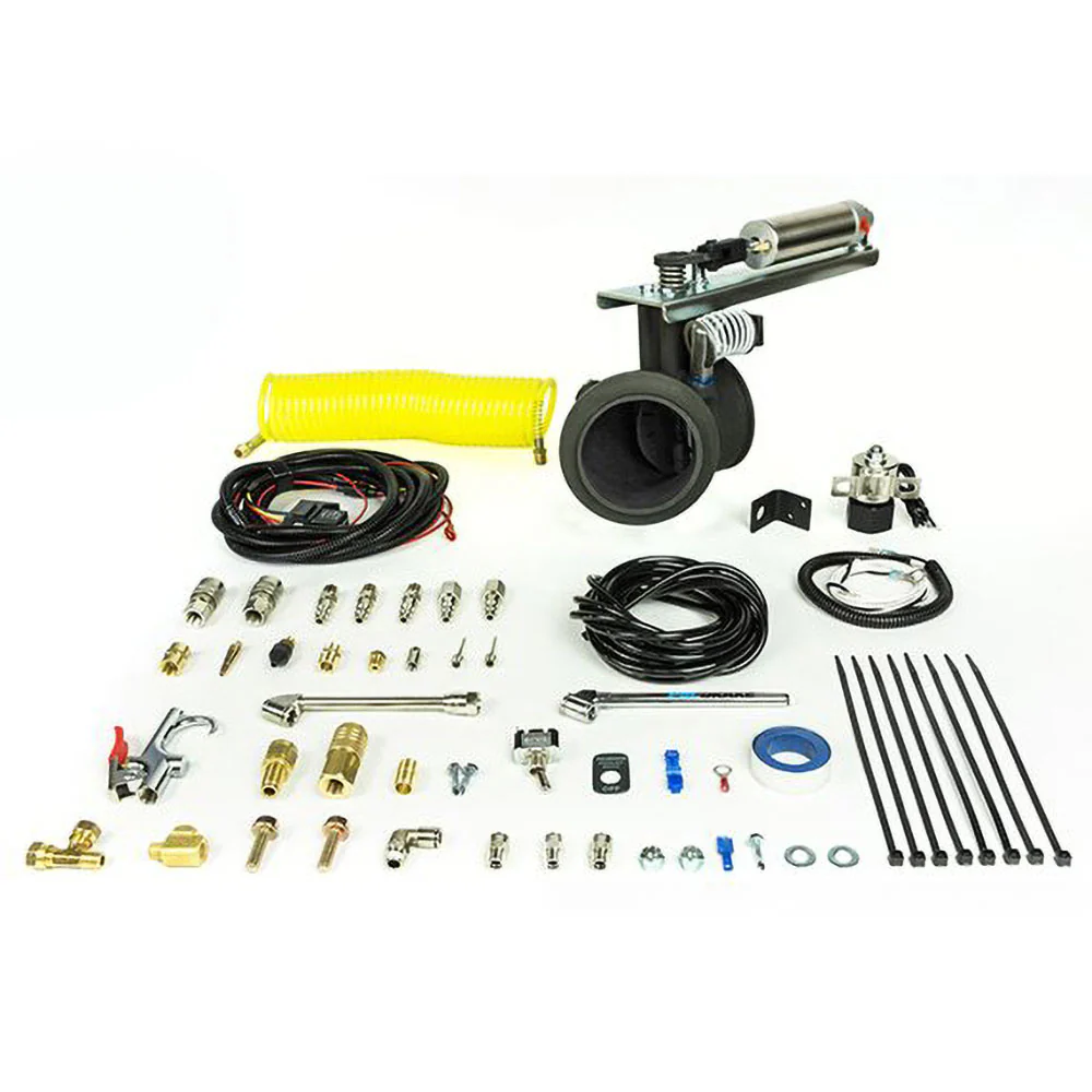 PacBrake Direct Mount 4 Inch PRXB Exhaust Brake Kit (No Compressor) 03-07 Dodge 5.9L Cummins