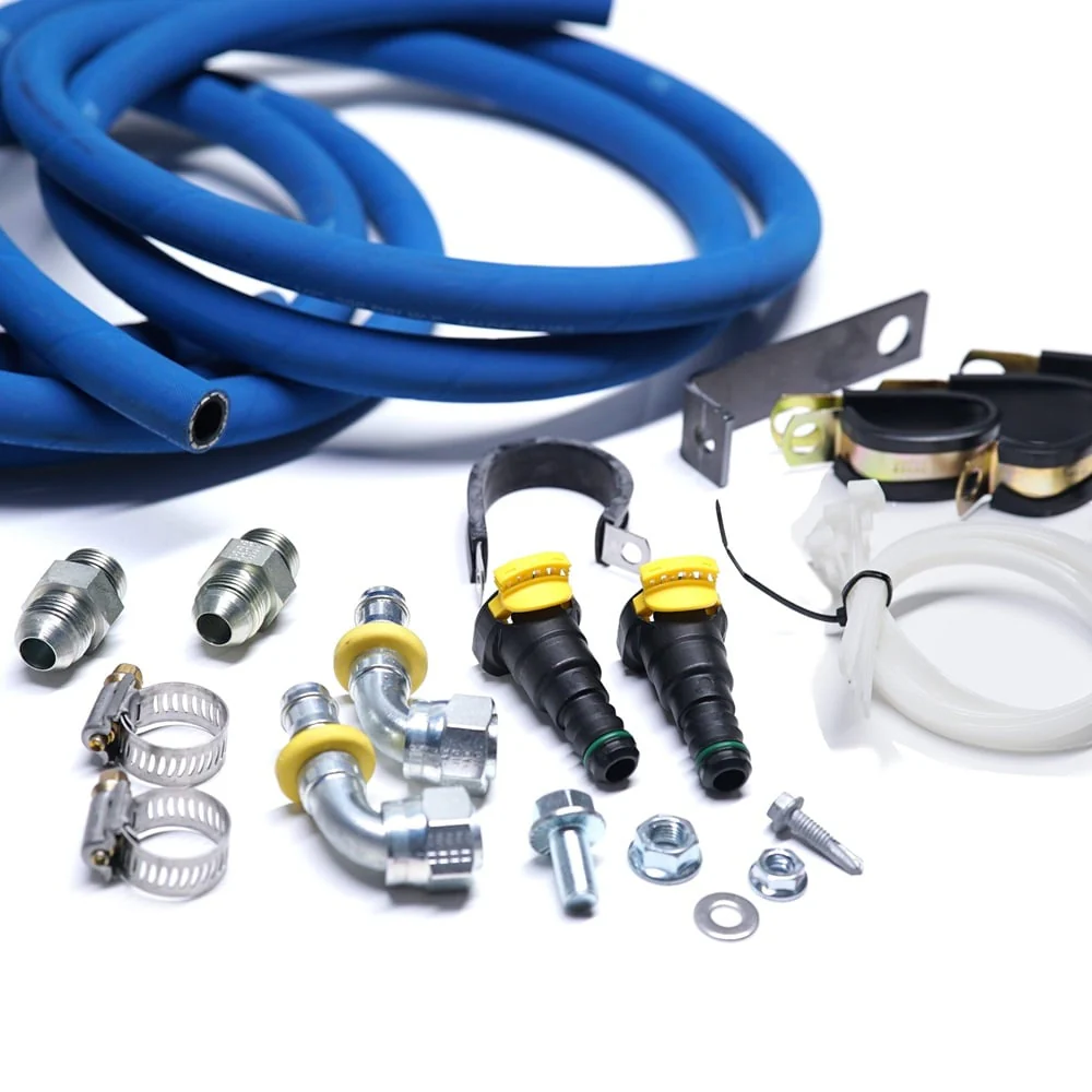 Power Driven Diesel 68RFE Transmission Cooler Line Replacement Kit 07.5-09 Dodge/Ram 6.7L Cummins - Image 3