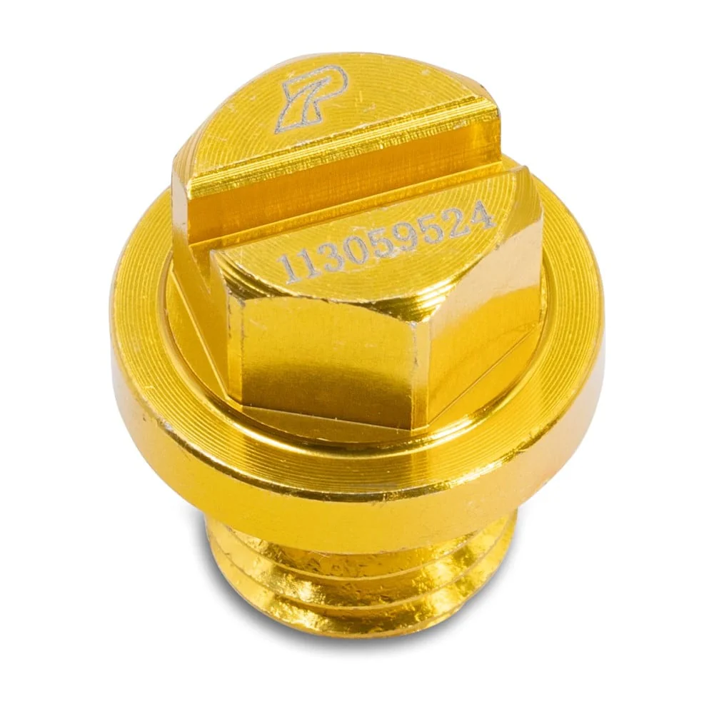 PPE 113059524 Air Bleeder Screw (Gold) 01-16 GM 6.6L Duramax