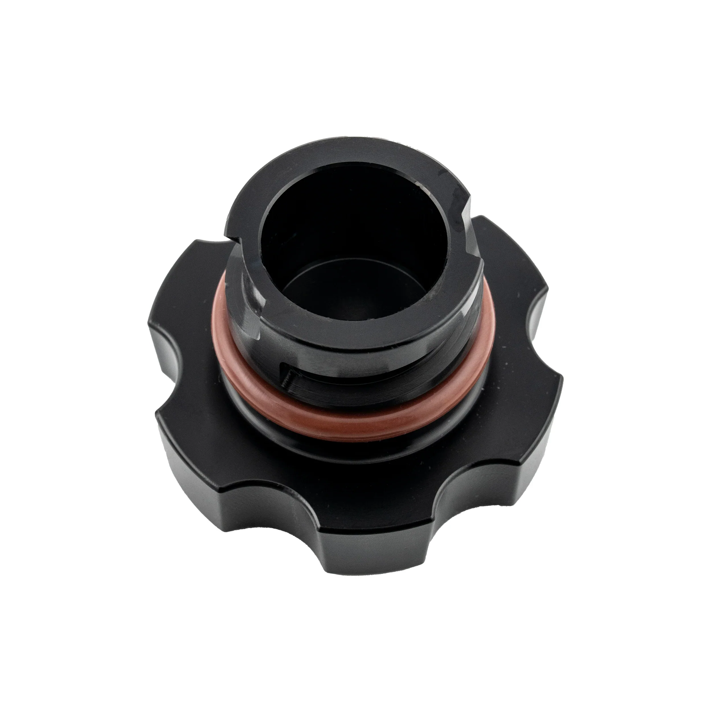 PPE Black Anodized Billet Aluminum Engine Oil Filler Cap 17-25 GM Duramax - Image 2