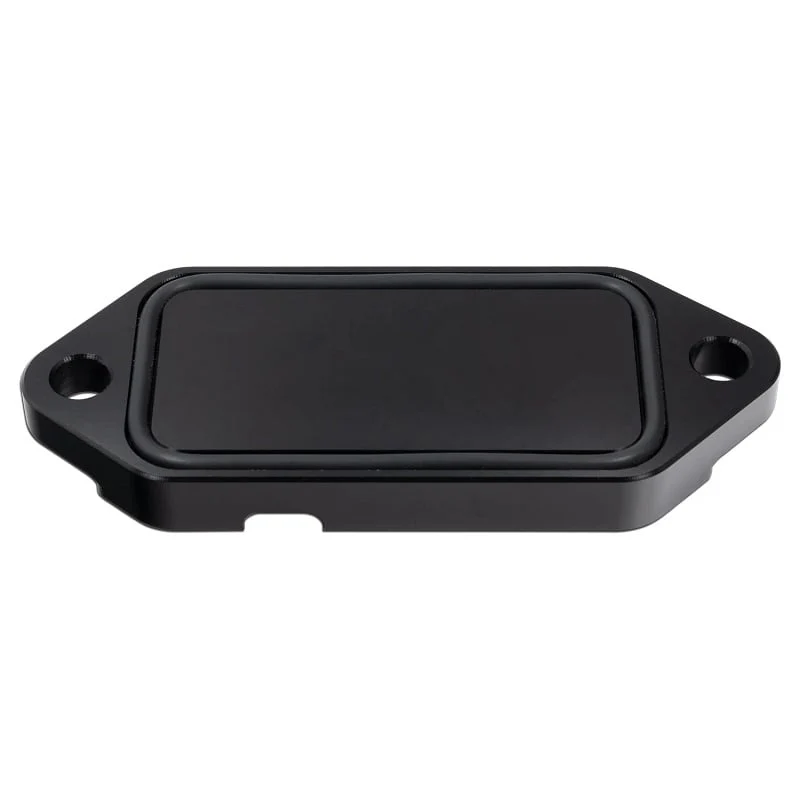 PPE Billet Aluminum Coolant Block-Off Plate 01-16 GM 6.6L Duramax - Image 2