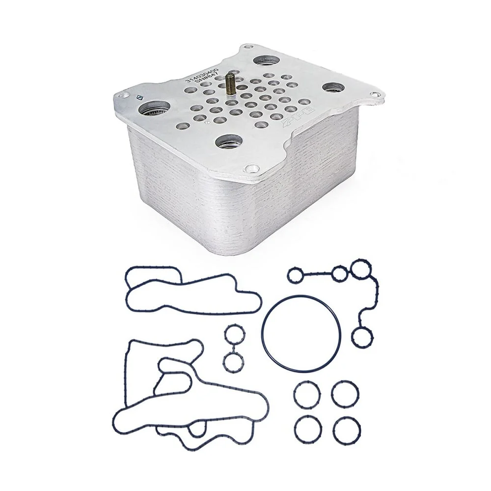 PPE Heavy Duty Replacement Oil Cooler 08-10 Ford 6.4L Powerstroke