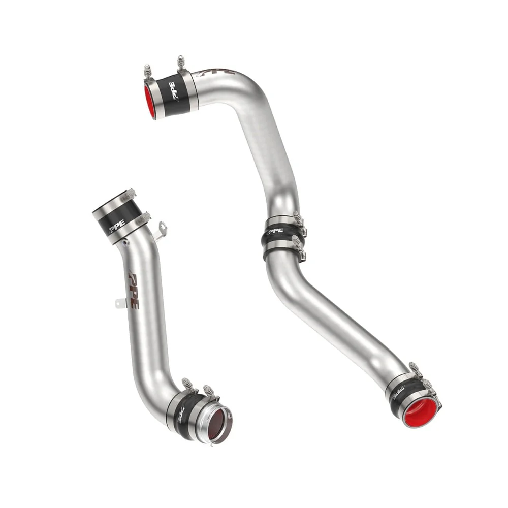 PPE Hot & Cold Side Intercooler Charge Air Pipe Kit 17-19 GM 6.6L Duramax L5P - Image 2