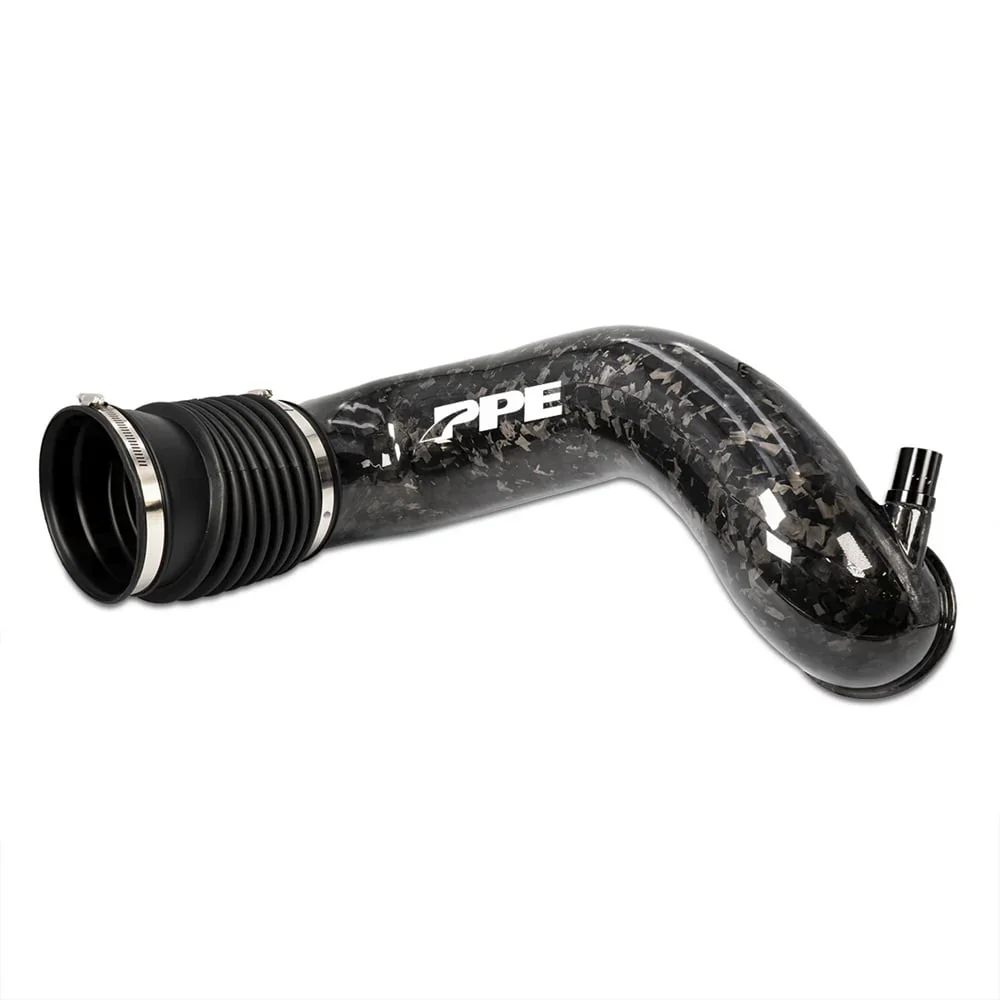 PPE Performance Zilla Carbon Fiber Turbo Inlet Tube 06-10 GM 6.6L Duramax LBZ/LMM - Image 2