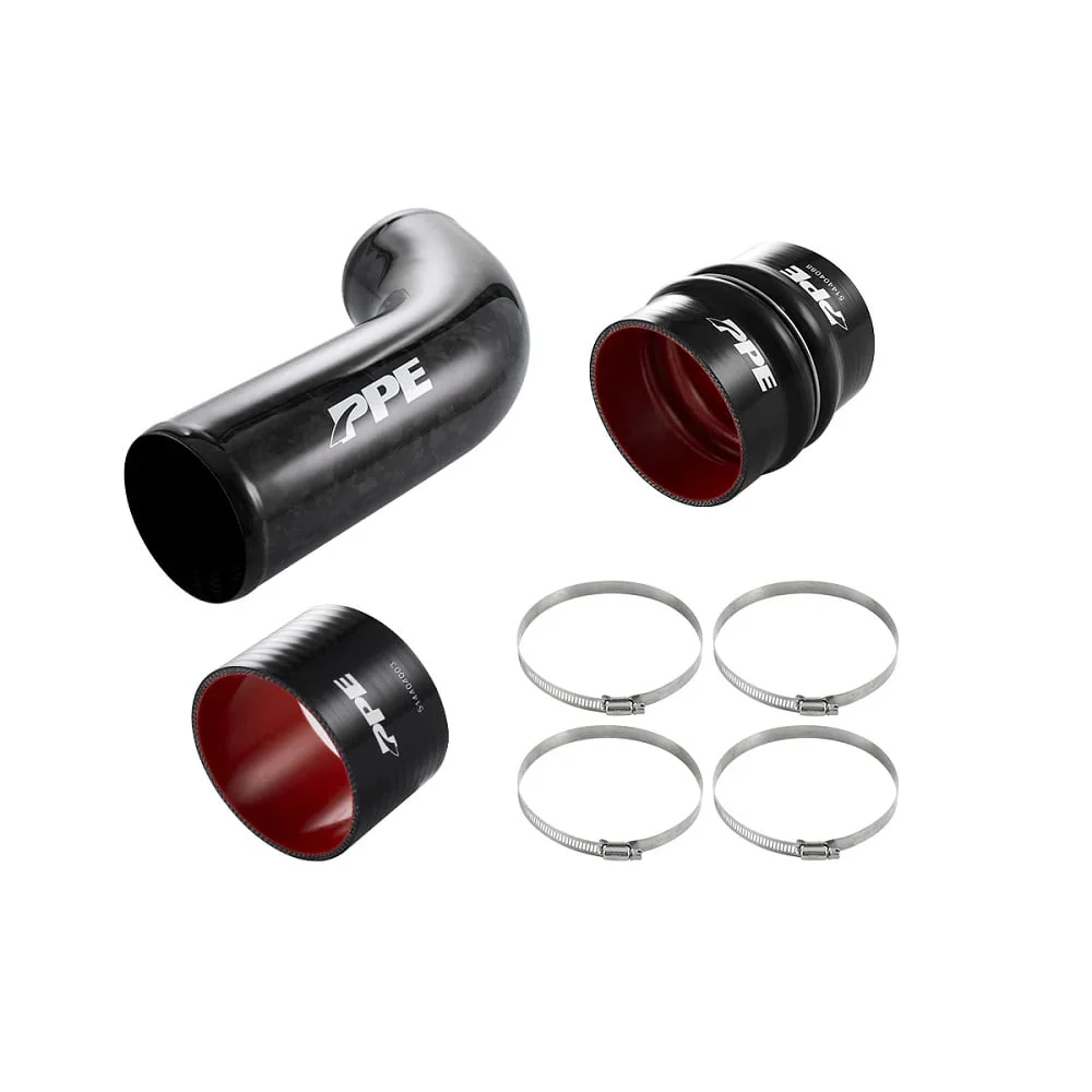 PPE Performance Zilla Carbon Fiber Turbo Inlet Tube 20-25 GM 6.6L Duramax L5P - Image 2