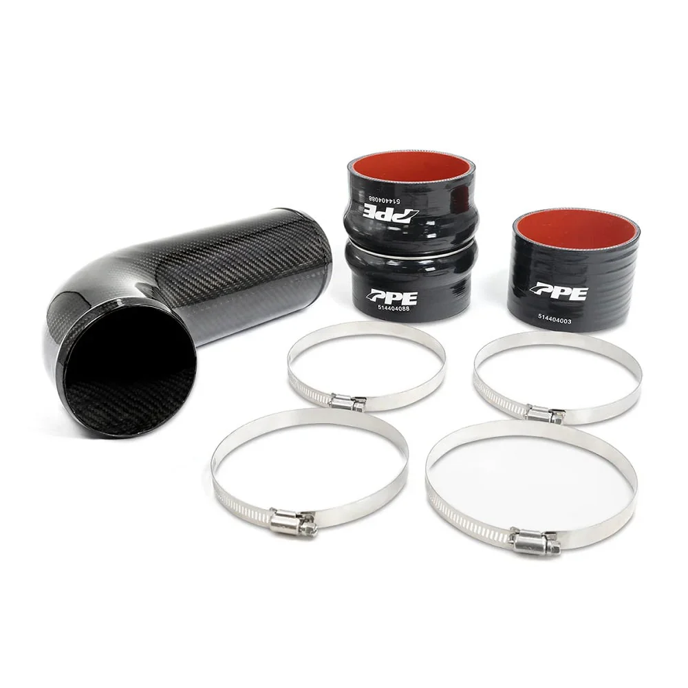 PPE Performance Zilla Carbon Fiber Turbo Inlet Tube 20-25 GM 6.6L Duramax L5P - Image 3