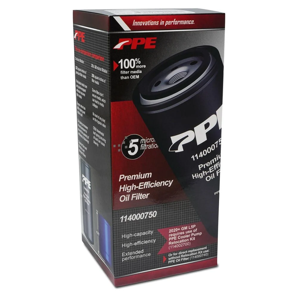 PPE Premium Deep High Efficiency Engine Oil Filter 20-25 GM 6.6L Duramax L5P - Image 5