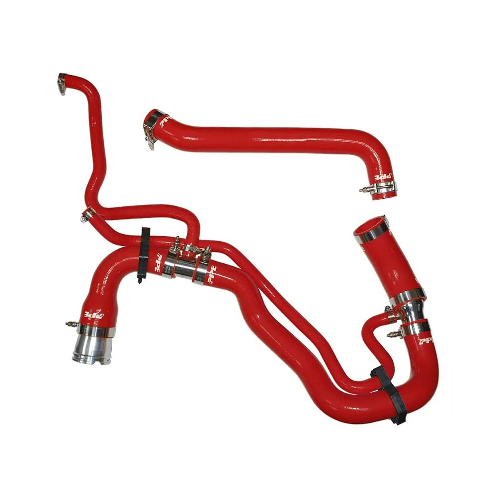 PPE Silicone Upper and Lower Coolant Hose Kit 11-16 GM 6.6L Duramax - Image 2