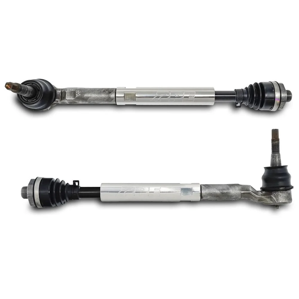 PPE Polished 304 Stainless Steel Tie Rod Sleeves for 11-25 GM 2500HD / 3500 - Image 2