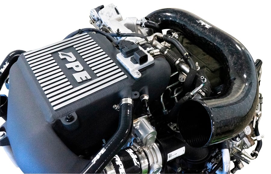PPE Zilla Carbon Fiber Intake Tube 20-25 GM 1500 3.0L Duramax LM2/LZ0 - Image 3